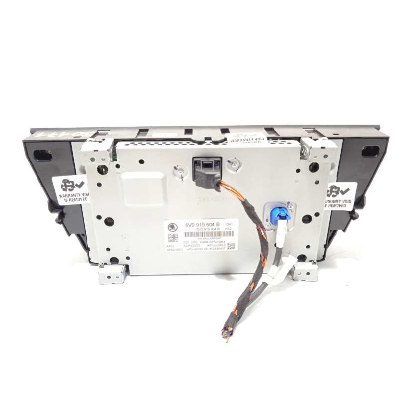 Recambio de pantalla multifuncion para skoda fabia 1.2 tsi referencia OEM IAM 6V0919604B  