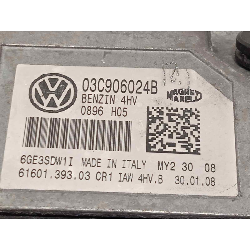 Recambio de centralita motor uce para skoda fabia (5j2 ) style referencia OEM IAM 03C906024B  6GE3SDW1I