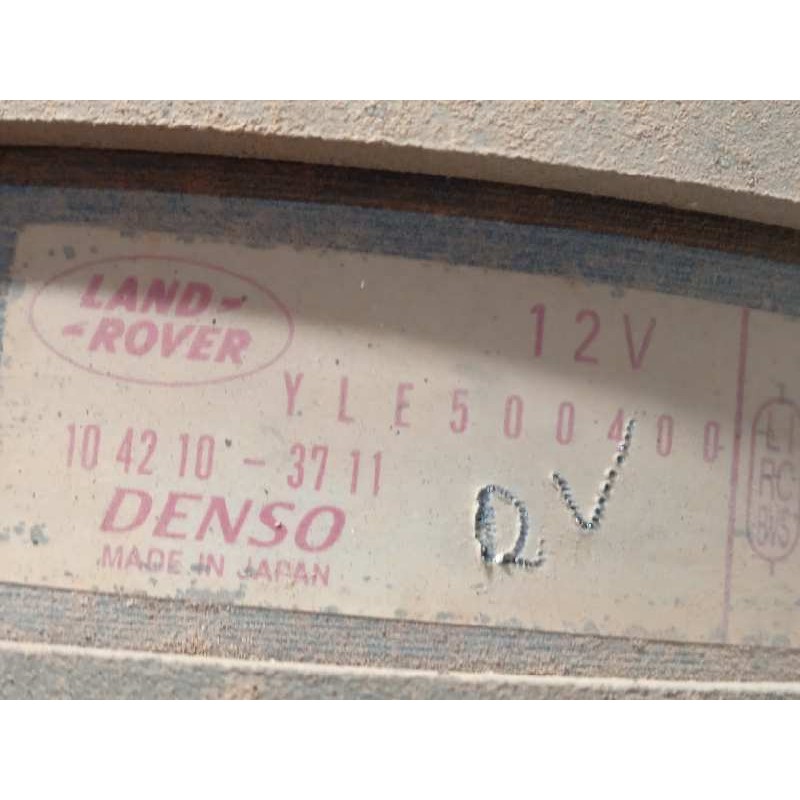 Recambio de alternador para land rover discovery v6 td s referencia OEM IAM YLE500400  1042103711