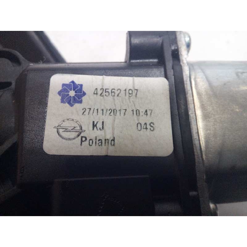 Recambio de elevalunas delantero derecho para opel mokka x selective start/stop referencia OEM IAM 42562197  98910SUV20