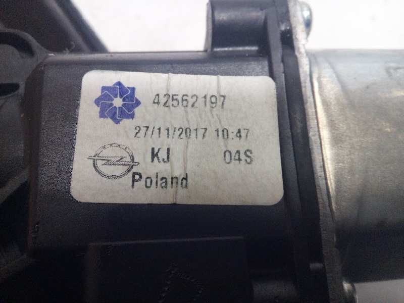 Recambio de elevalunas delantero derecho para opel mokka x selective start/stop referencia OEM IAM 42562197  98910SUV20