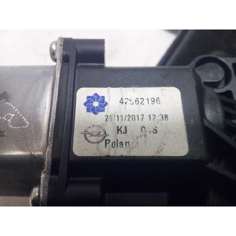 Recambio de elevalunas delantero izquierdo para opel mokka x selective start/stop referencia OEM IAM 42562196  