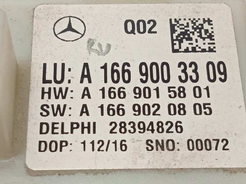 Recambio de modulo electronico para mercedes-benz clase cla (w117) cla 220 cdi (117.303) referencia OEM IAM A1669003309  