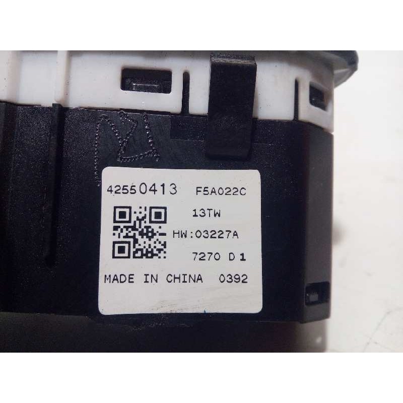 Recambio de mando luces para opel mokka x selective start/stop referencia OEM IAM 42550413  