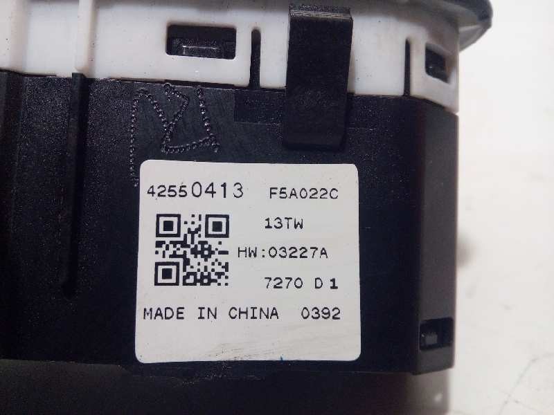 Recambio de mando luces para opel mokka x selective start/stop referencia OEM IAM 42550413  