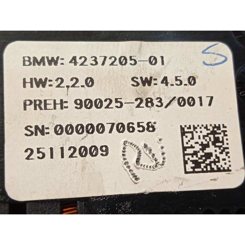 Recambio de mando climatizador para bmw serie 7 (f01/f02) 730ld referencia OEM IAM 4237205  