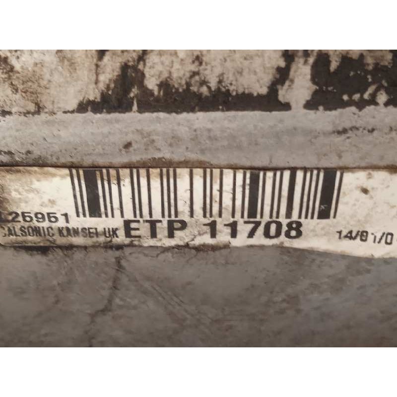 Recambio de intercooler para land rover discovery v6 td s referencia OEM IAM ETP11708  