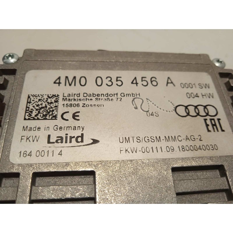 Recambio de modulo electronico para seat leon st (5f8) cupra 300 4drive referencia OEM IAM 4M0035456A  