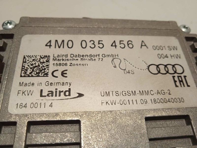 Recambio de modulo electronico para seat leon st (5f8) cupra 300 4drive referencia OEM IAM 4M0035456A  