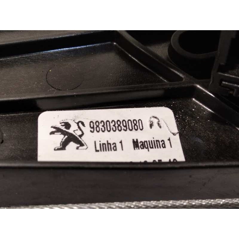 Recambio de elevalunas trasero izquierdo para peugeot 3008 gt line referencia OEM IAM 9830389080  9829428580