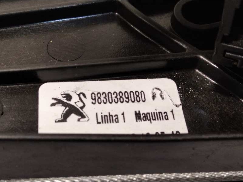 Recambio de elevalunas trasero izquierdo para peugeot 3008 gt line referencia OEM IAM 9830389080  9829428580