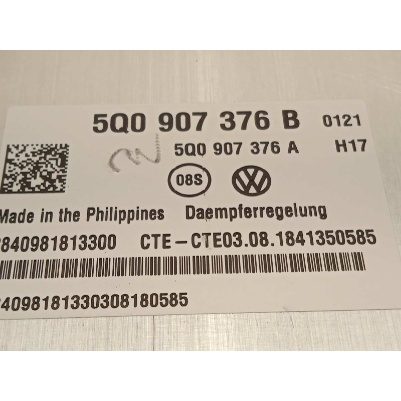 Recambio de centralita suspension para seat leon st (5f8) cupra 300 4drive referencia OEM IAM 5Q0907376B  5Q0907376BZ00