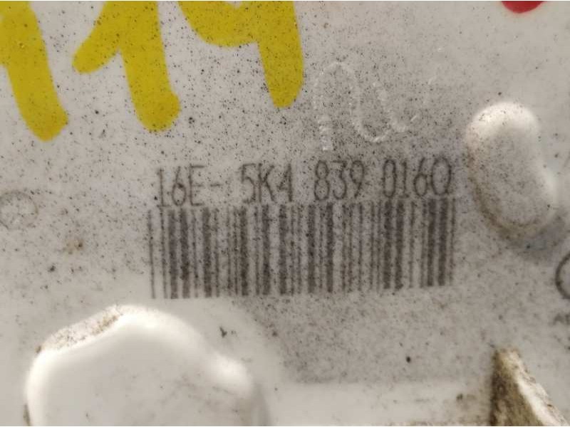 Recambio de cerradura puerta trasera derecha para seat leon (5f1) reference referencia OEM IAM 5K4839016Q  