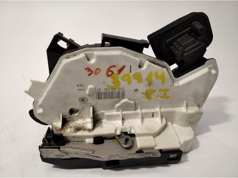 Recambio de cerradura puerta trasera izquierda para seat leon (5f1) reference referencia OEM IAM 5K4839015Q  