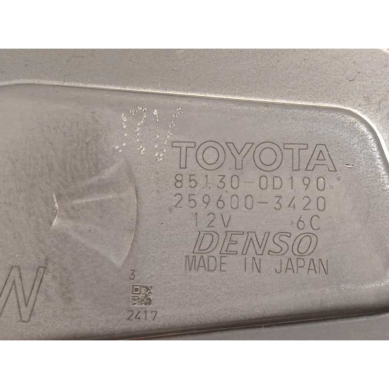 Recambio de motor limpia trasero para toyota yaris 1.0 cat referencia OEM IAM 851300D190  2596003420