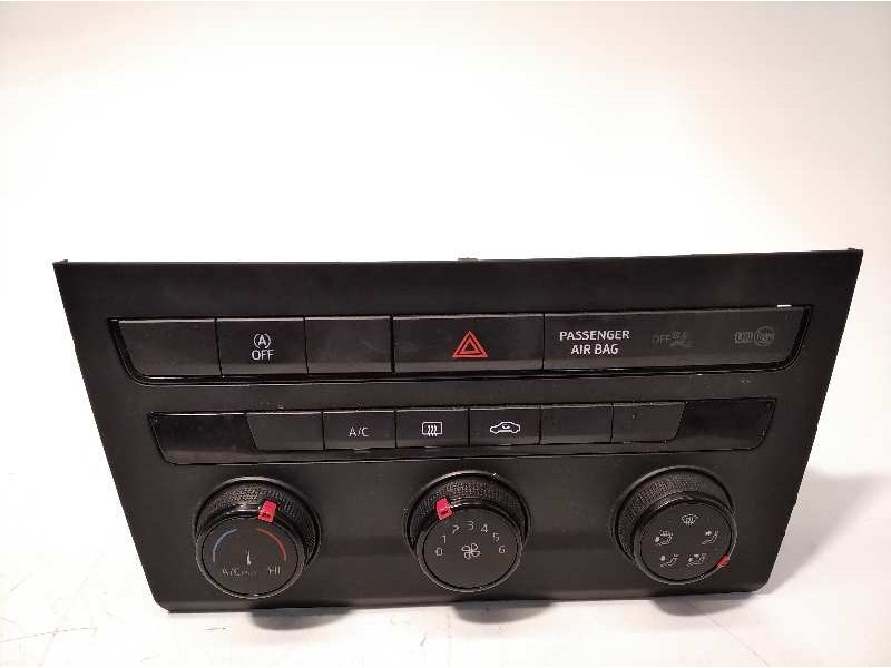 Recambio de mando climatizador para seat leon (5f1) reference referencia OEM IAM 5F0907426F  5HB01117412
