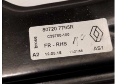 Recambio de elevalunas delantero derecho para renault kadjar zen referencia OEM IAM 807207795R   2