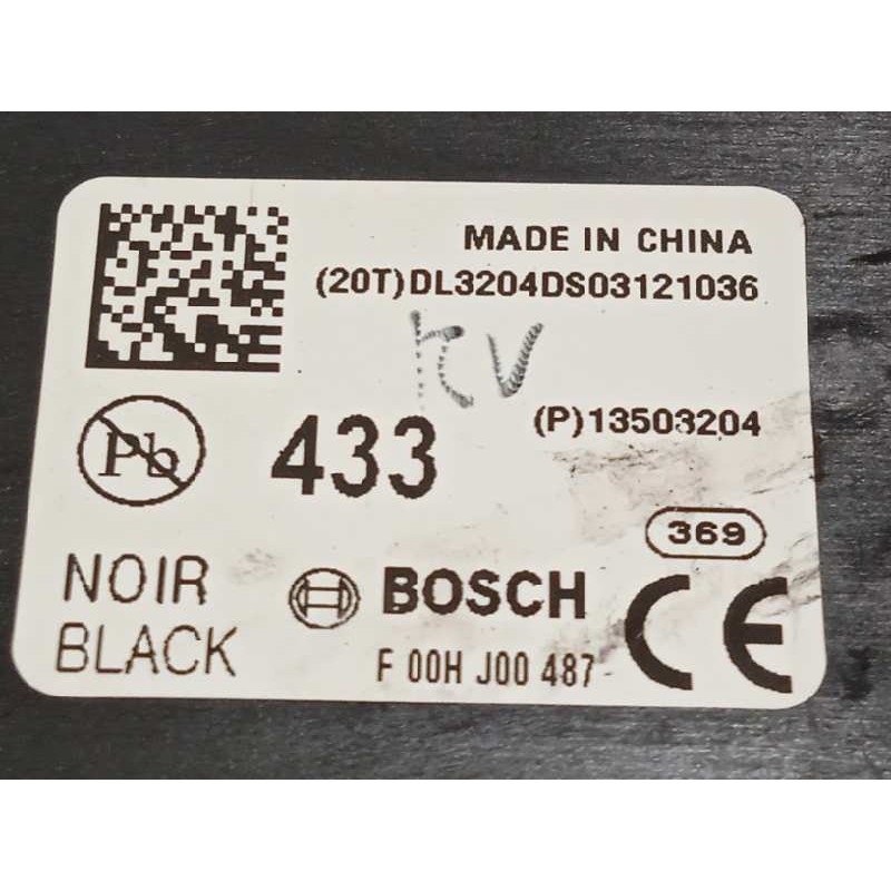 Recambio de modulo electronico para chevrolet orlando 2.0 diesel cat referencia OEM IAM 13503204  F00HJ00487