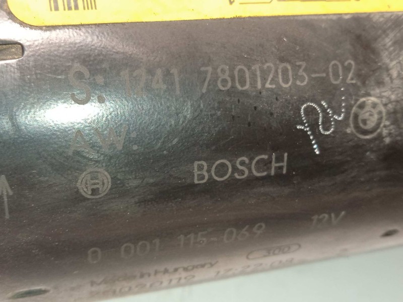 Recambio de motor arranque para bmw serie 5 touring (e61) 520d referencia OEM IAM 12417801203  0001115069