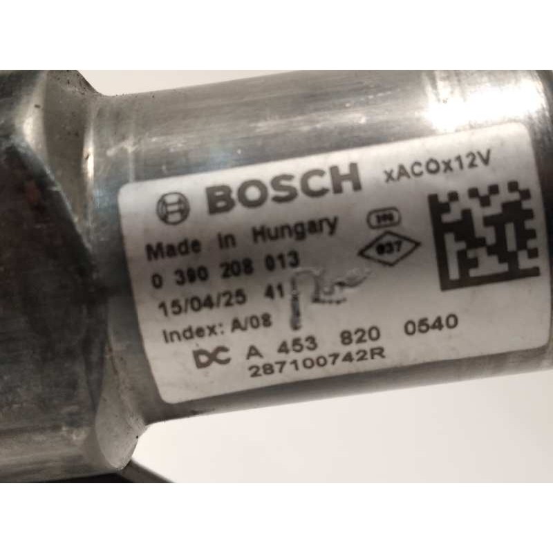 Recambio de motor limpia trasero para renault kadjar zen referencia OEM IAM 287100742R  0390208013