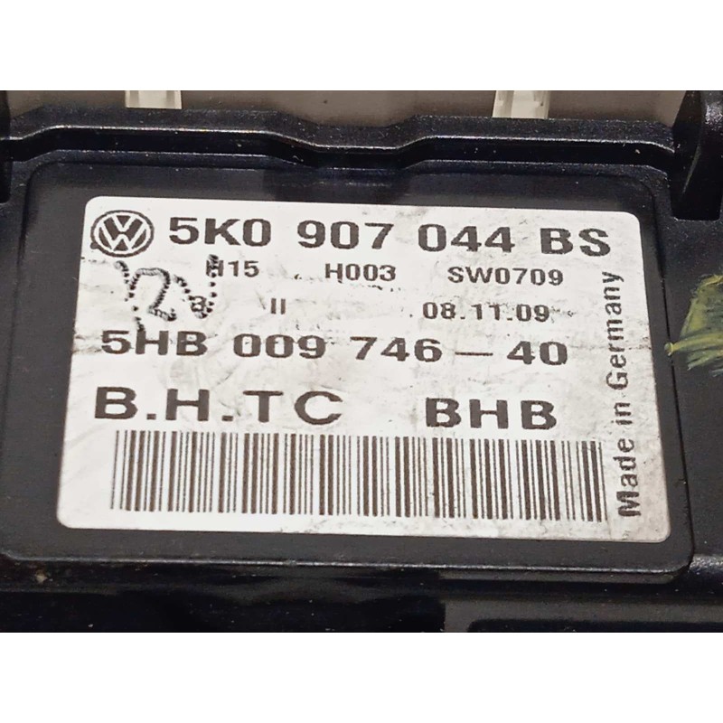 Recambio de mando climatizador para volkswagen golf vi (5k1) sport referencia OEM IAM 5K0907044BS 5HB00974640 5K0907044BSZJU