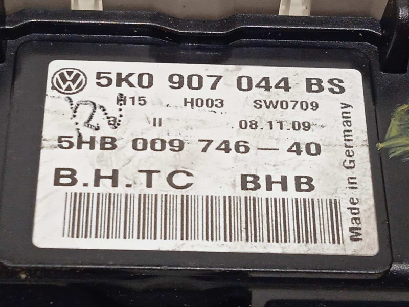 Recambio de mando climatizador para volkswagen golf vi (5k1) sport referencia OEM IAM 5K0907044BS 5HB00974640 5K0907044BSZJU