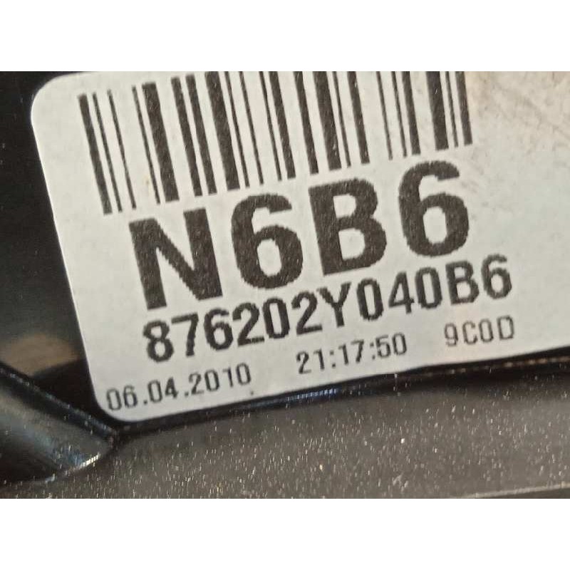 Recambio de retrovisor derecho para hyundai ix35 2.0 crdi cat referencia OEM IAM 876202Y040B6  