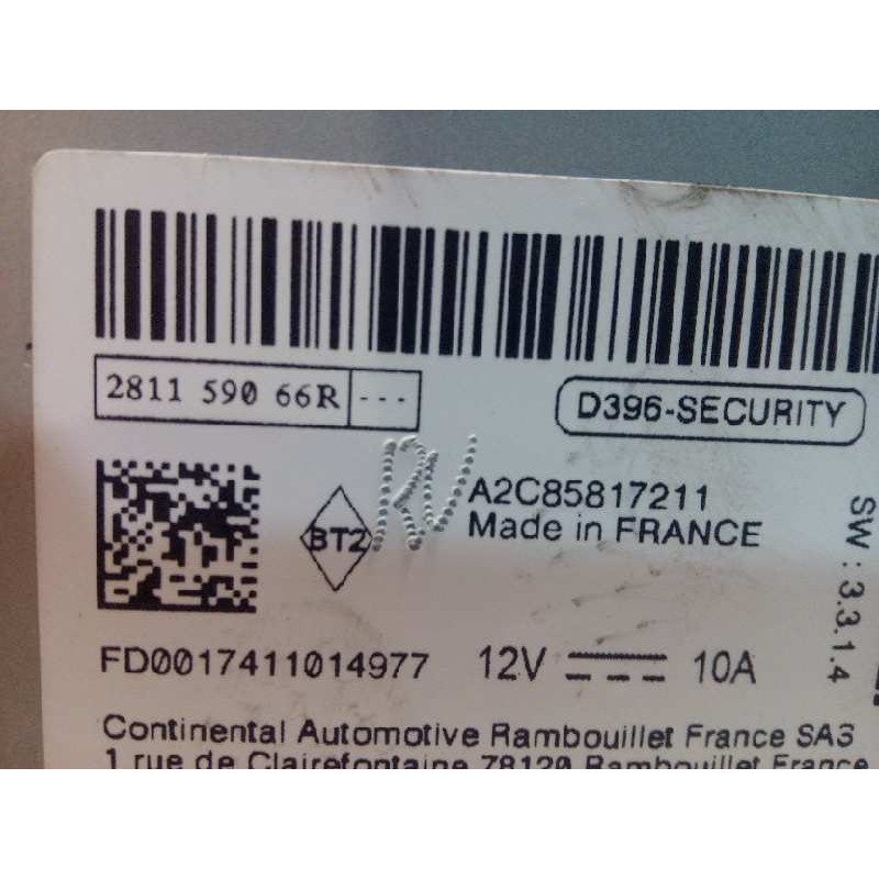 Recambio de sistema audio / radio cd para renault trafic combi 1.6 dci diesel energy referencia OEM IAM 281159066R  