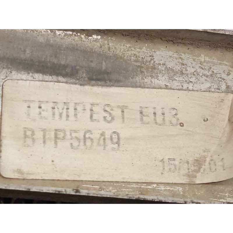 Recambio de intercooler para land rover discovery (lt) 2.5 turbodiesel referencia OEM IAM BTP5649  