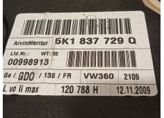Recambio de elevalunas delantero izquierdo para volkswagen golf vi (5k1) sport referencia OEM IAM 5K1837729Q  5K0959701C 2