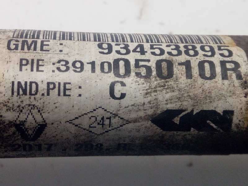 Recambio de transmision delantera derecha para renault trafic combi 1.6 dci diesel energy referencia OEM IAM 391005010R  