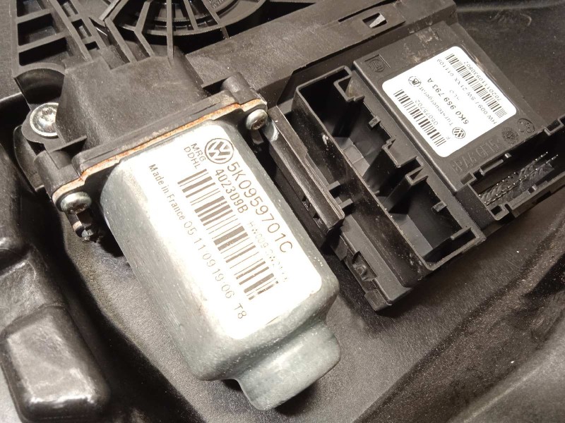 Recambio de elevalunas delantero izquierdo para volkswagen golf vi (5k1) sport referencia OEM IAM 5K1837729Q  5K0959701C