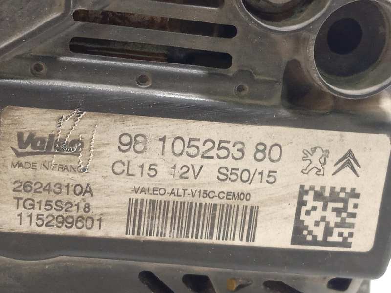 Recambio de alternador para peugeot 2008 (--.2013) style referencia OEM IAM 9810525380  TG15S218