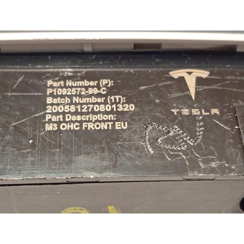 Recambio de luz interior para tesla model 3 referencia OEM IAM 109257299C  