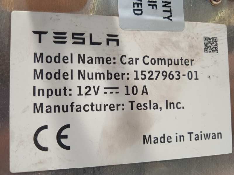 Recambio de modulo electronico para tesla model 3 referencia OEM IAM 146255401K  152796301