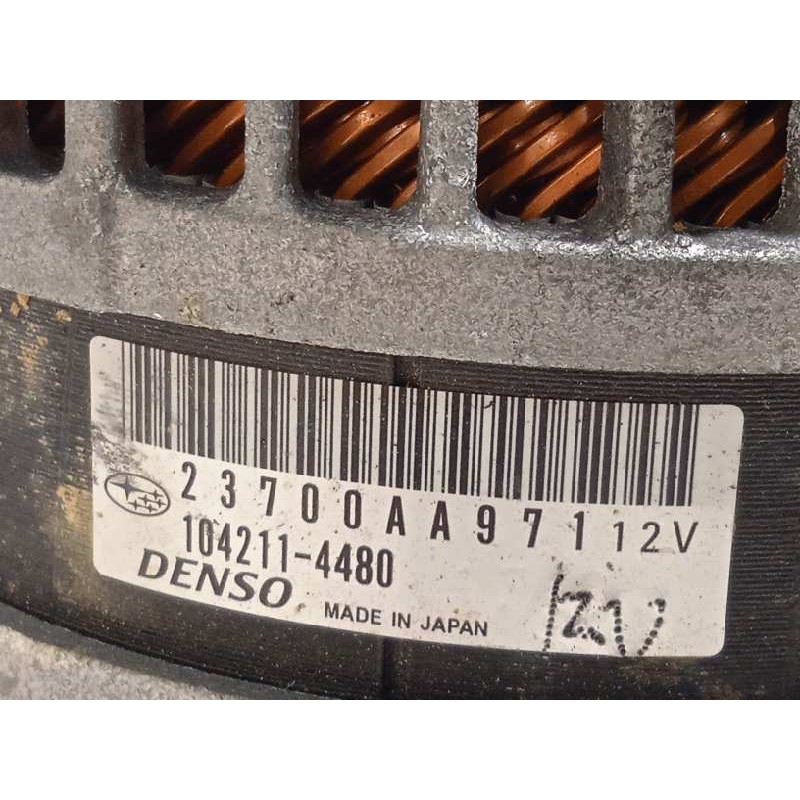 Recambio de alternador para subaru xv (g5) 1.6 cat referencia OEM IAM 23700AA971  1042114480