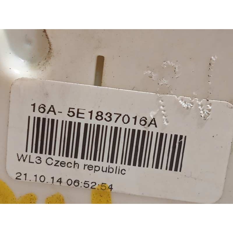 Recambio de cerradura puerta delantera derecha para skoda yeti 1.2 tsi referencia OEM IAM 5E1837016A  