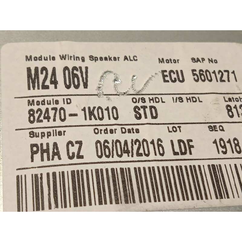 Recambio de elevalunas delantero izquierdo para hyundai ix20 1.6 crdi cat referencia OEM IAM 824701K010 0130822550 824501P010