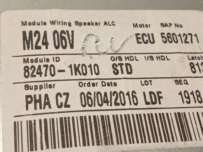 Recambio de elevalunas delantero izquierdo para hyundai ix20 1.6 crdi cat referencia OEM IAM 824701K010 0130822550 824501P010