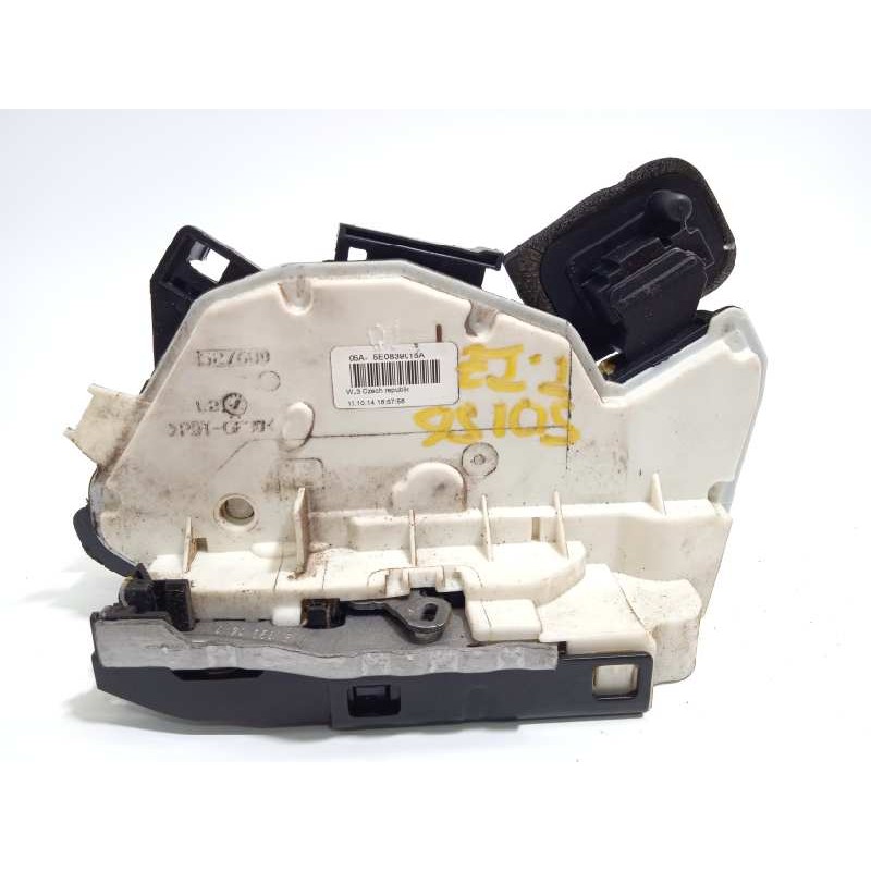 Recambio de cerradura puerta trasera izquierda para skoda yeti 1.2 tsi referencia OEM IAM 5E0839015A  