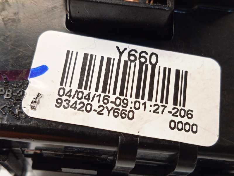 Recambio de mando limpia para hyundai ix20 1.6 crdi cat referencia OEM IAM 934202Y660  