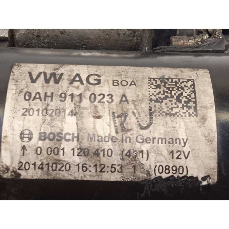 Recambio de motor arranque para skoda yeti 1.2 tsi referencia OEM IAM 0AH911023A  0001120410