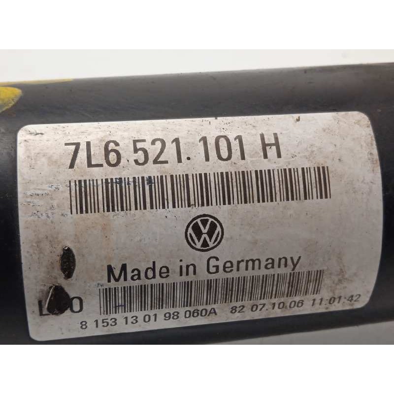 Recambio de transmision central delantera para audi q7 (4l) 3.0 tdi referencia OEM IAM 7L6521101H  