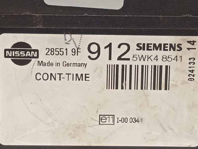 Recambio de modulo electronico para nissan terrano/terrano.ii (r20) 2.7 turbodiesel referencia OEM IAM 285519F912  5WK48541