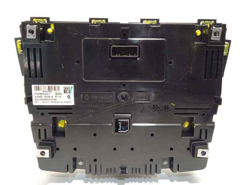 Recambio de pantalla multifuncion para renault kadjar black edition referencia OEM IAM 280906783R  