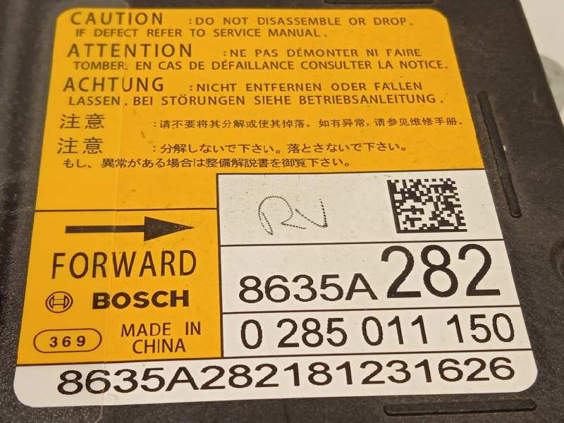 Recambio de centralita airbag para mitsubishi outlander (gf0) motion 4wd referencia OEM IAM 8635A282  0285011150