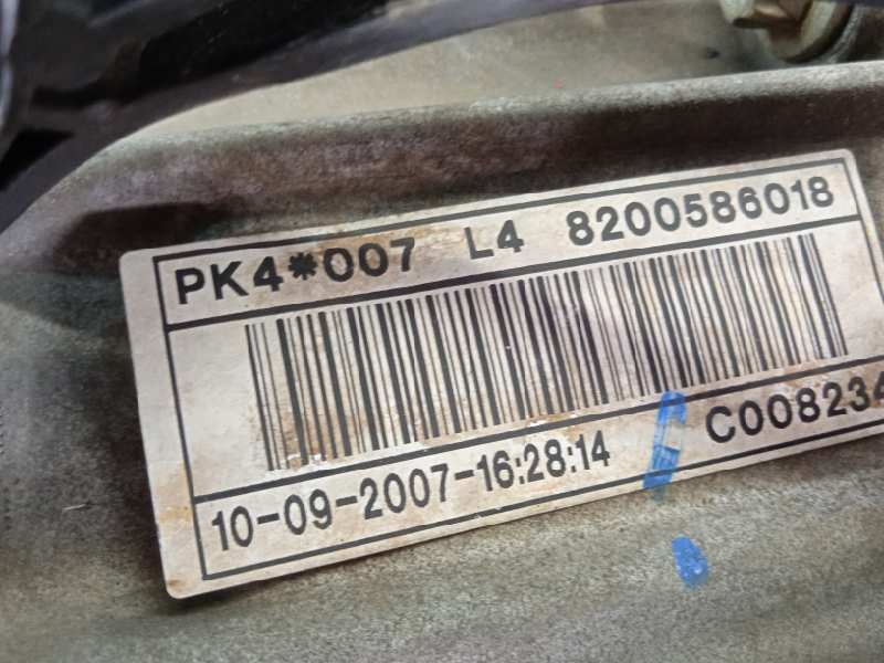 Recambio de caja cambios para renault laguna iii 2.0 dci diesel cat referencia OEM IAM PK4007  8200586018