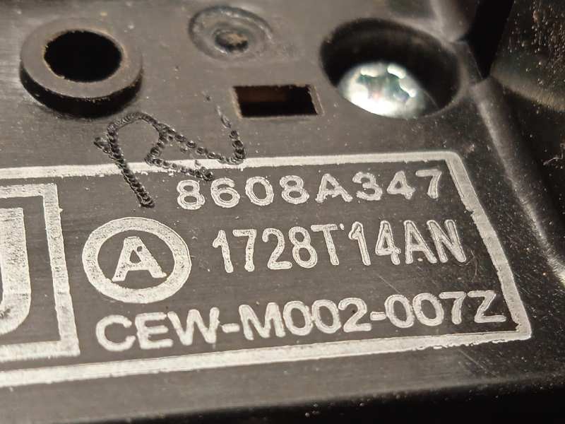 Recambio de mando elevalunas delantero izquierdo para mitsubishi outlander (gf0) motion 4wd referencia OEM IAM 8608A347  