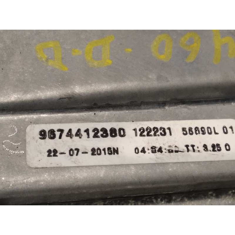 Recambio de elevalunas delantero derecho para citroën c-elysée exclusive referencia OEM IAM 9674412380  