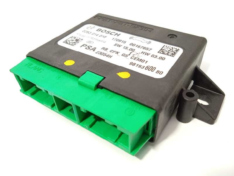 Recambio de modulo electronico para opel grandland x 1.6 16v cdti dpf referencia OEM IAM 9819360080  0263014016